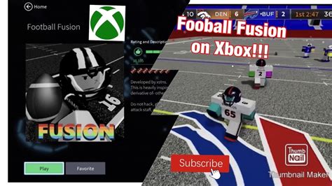 Football fusion controls xbox. Things To Know About Football fusion controls xbox. 